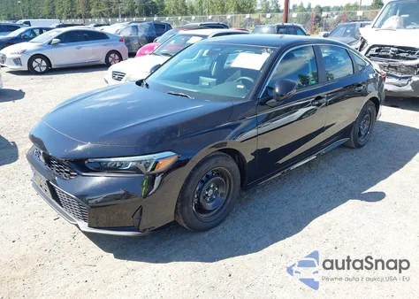 2025 Honda Civic Lx from USA, damaged, VIN 2HGFE2F27SH602524